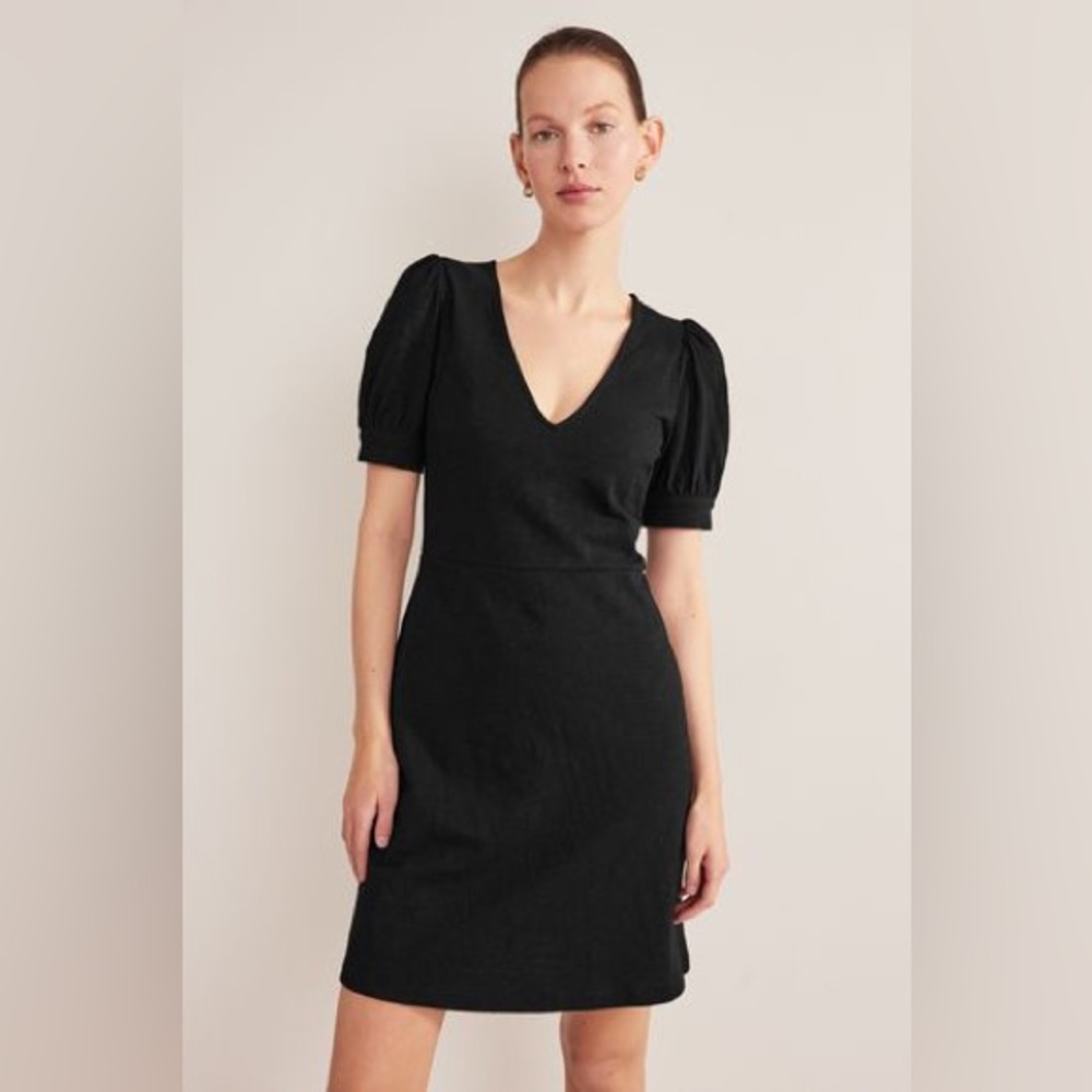 NWT Boden Pleat Detail Jersey Mini Dress Size 4